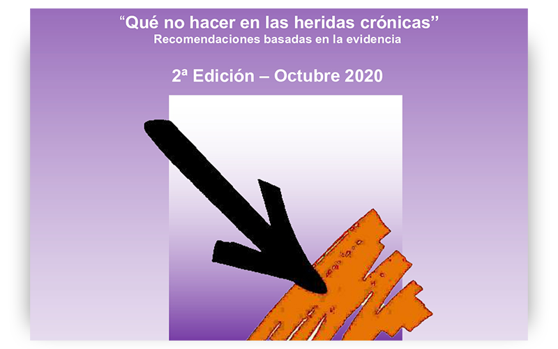 que no hacer en heridas cronicas